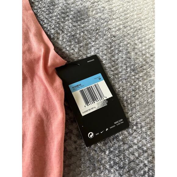 Nike Dri Fit Breathe Racerback Training Pink Gray Tank Women Size Medium NWT - Picture 5 of 13